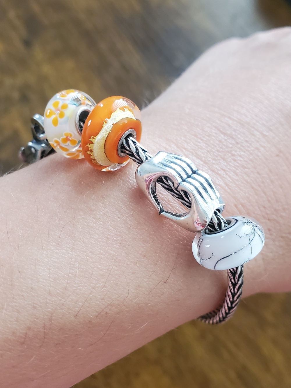 Sterling Silver Trollbeads Chain Bracelet - Size 6.3 - Picture 4 of 5